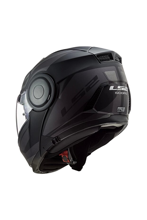 SCOPE AXIS MAT SİYAH-TITANIUM KASK - 4