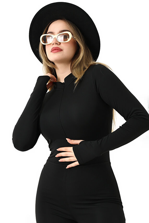 Winter Long Fleece Jumpsuit Jumpsuit - Γυναικεία - 7