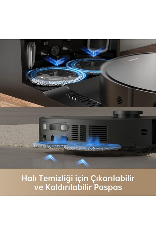 X40 Ultra Robot Süpürge Siyah - 5