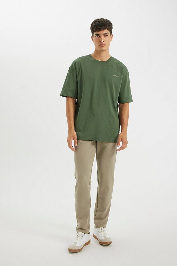 Jogger Kışlık Pantolon Basic Düz Beli Bağcıklı Cepli Düz Paça C6022ax24au - 2