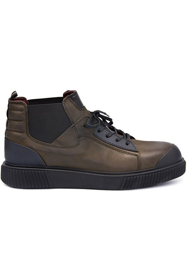 1318 Erkek Casual Bot - Haki - 1
