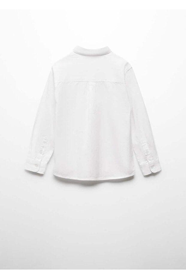 Regular fit pamuklu gömlek - 4