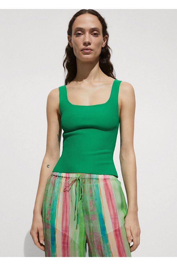 Triko ribana bluz - 1