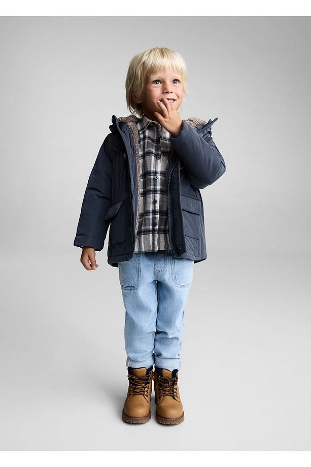 Kürk Astarlı Kapitone Anorak - 2