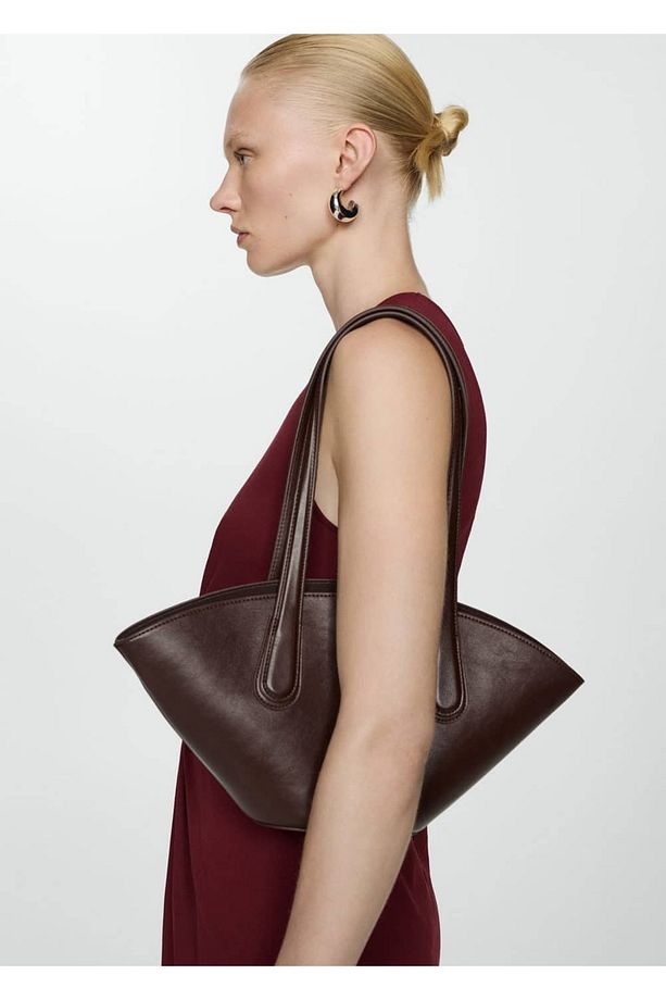 Drape detaylı midi elbise - 6
