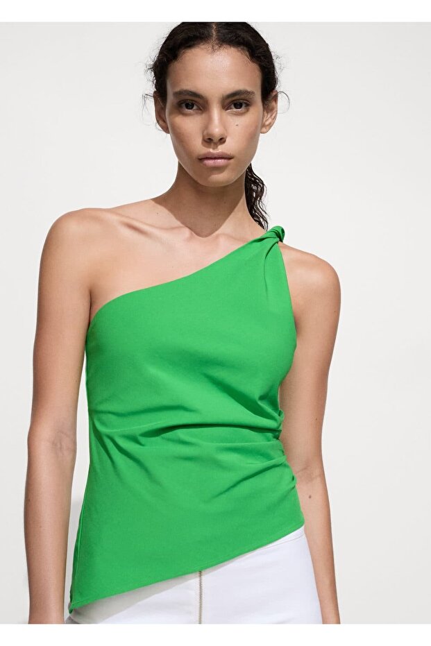 Bluse mit asymmetrischem Design - 1