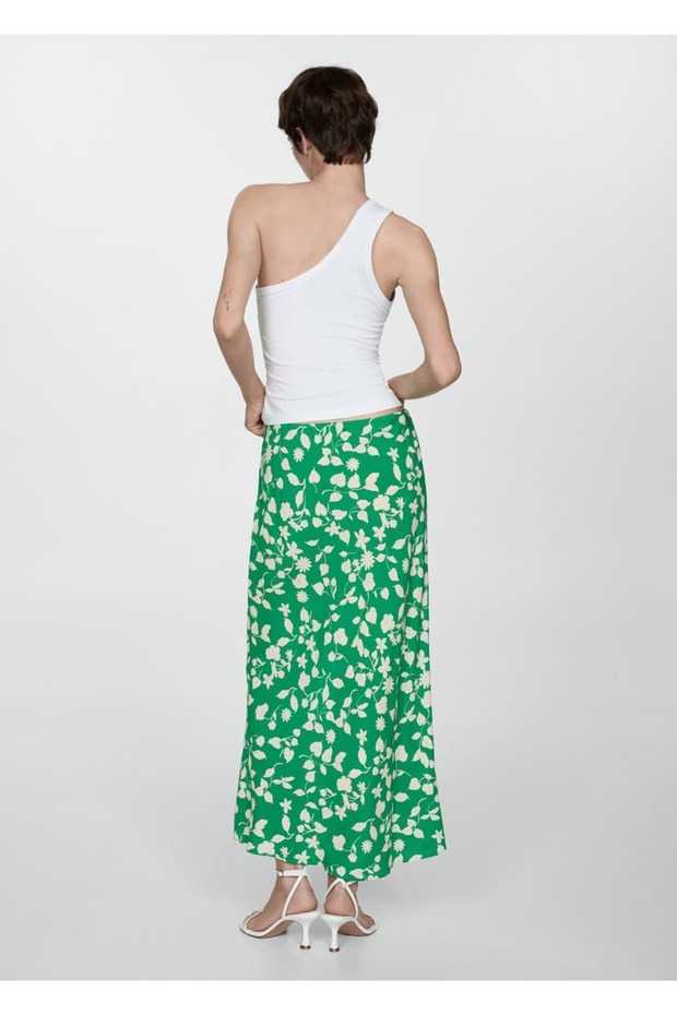 Desenli uzun etek - 4