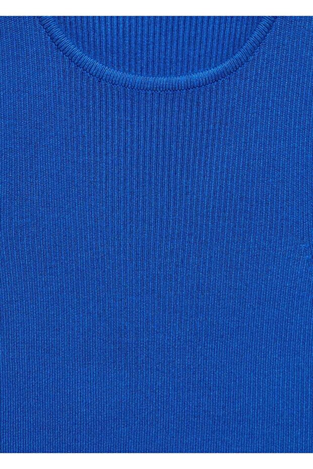 Kısa Triko Elbise - 6