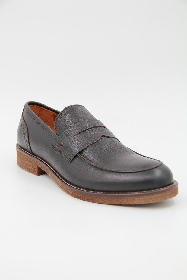 654 Men's Classic Shoes - Brown