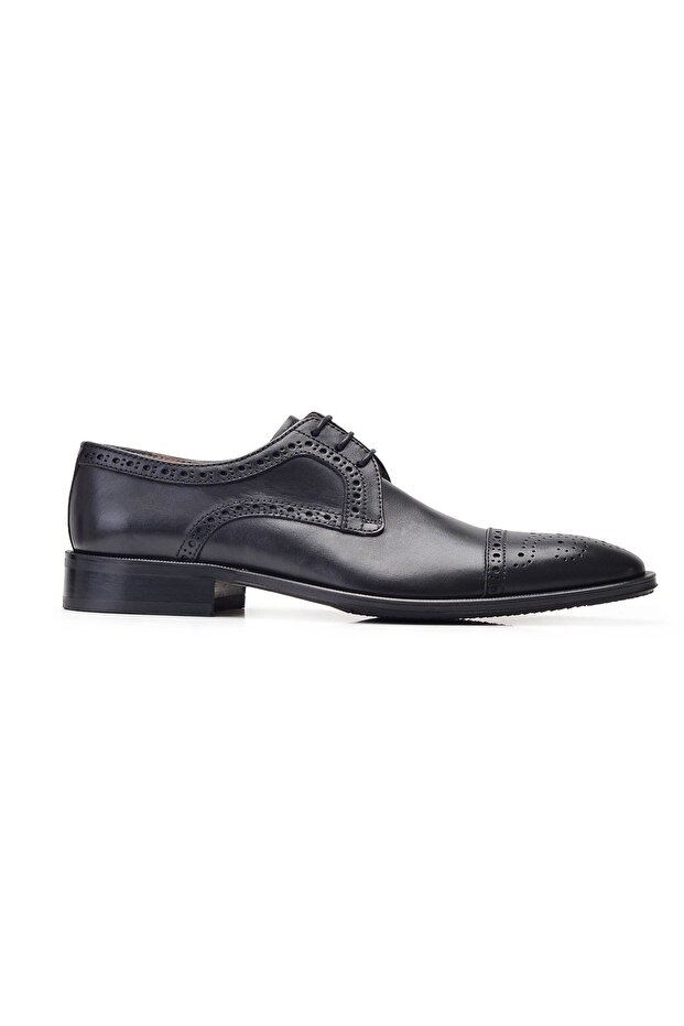 3965-f-41 Men's Classic Shoes - Black