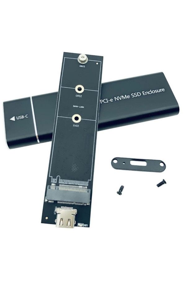 3003 Usb 3.1 Type C To Pci-e Express Nvme Ssd M.2 M-key Hard Disk Kutusu - 3