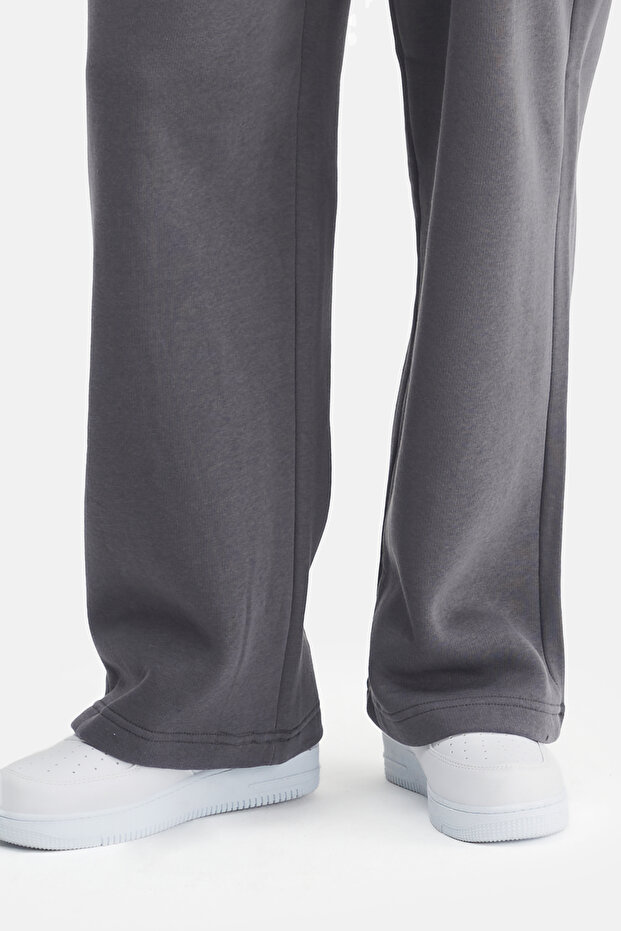 Erkek Beli Lastikli Jogger, Basic Baggy Pantolon - 7