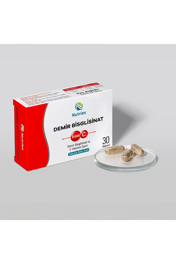 Demir Bisglisinat 30 Kapsül - 5