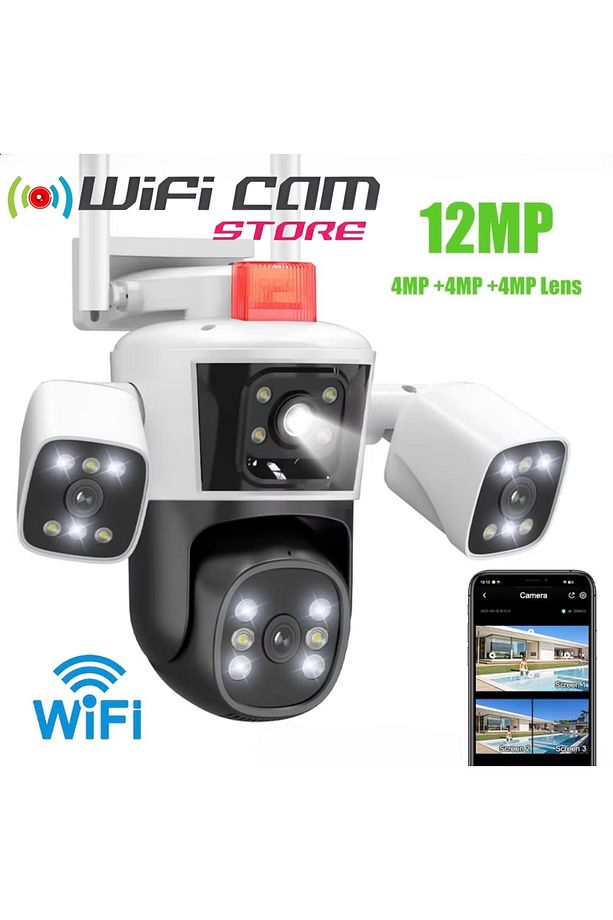 3 Kameralı Yeni Nesil Wifi Ptz Kamera IPC360 Home Türkçe Program - 2