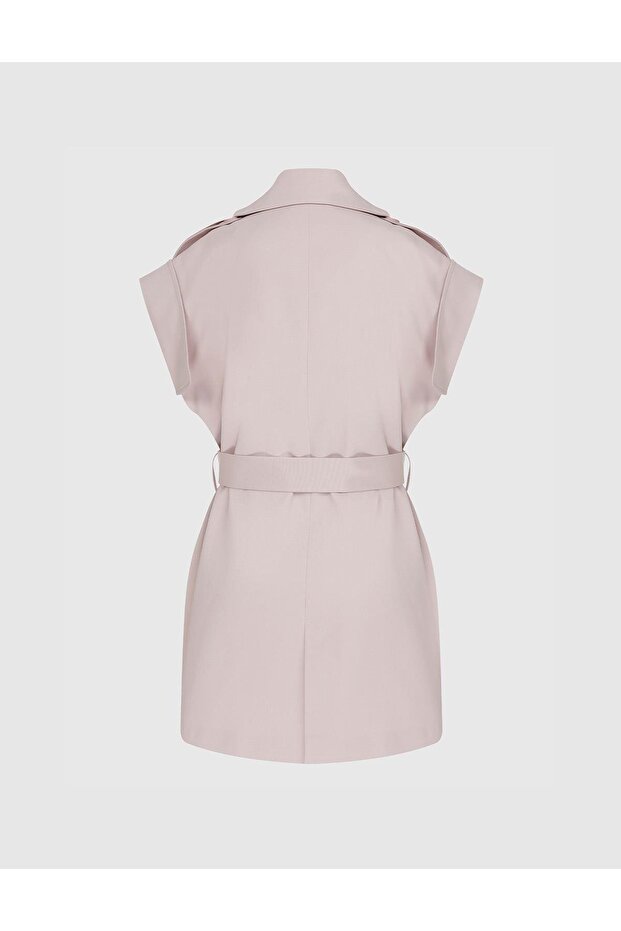 Chala Kadın Elbise Pudra - 5