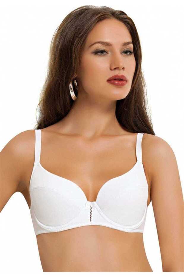 Kadın Bej Elastan Mikrofiber Sütyen - 1