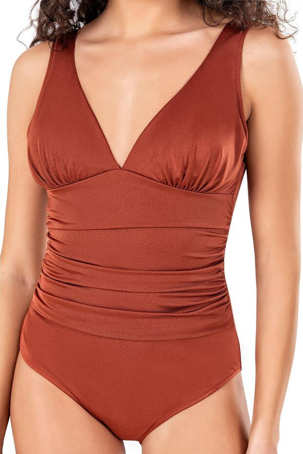 Kadın Drapeli Kiremit Mayo - 2