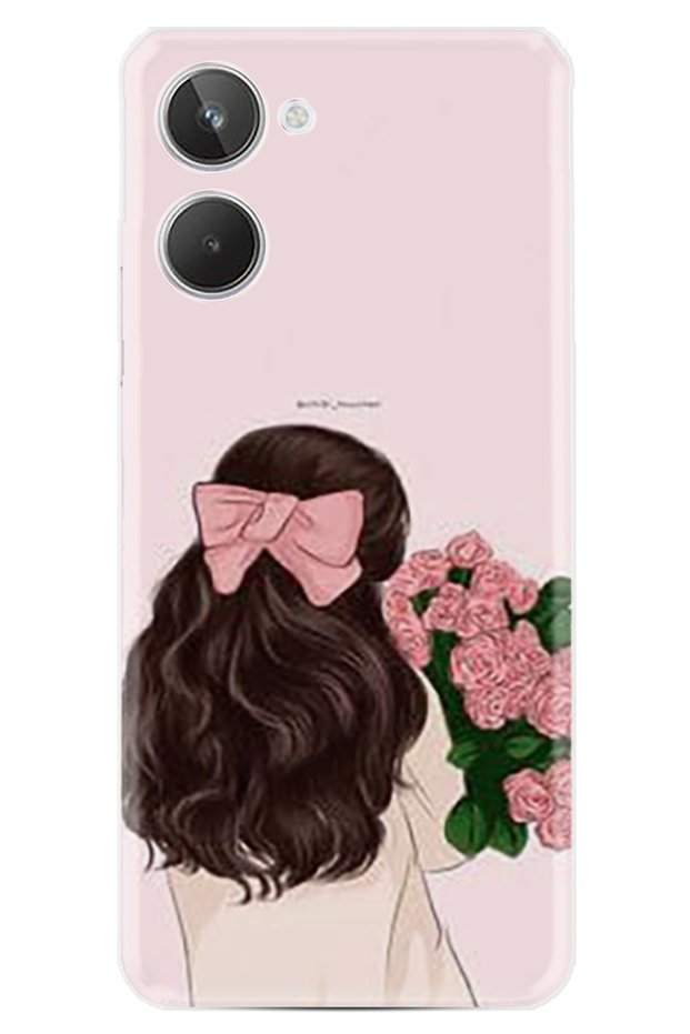 Realme 10 Case Hd Printed Happy Series Silicone Cover Xt-Real10 Stk-308-Real10