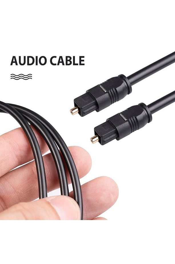 Fiber Dijital Optik Optic Sinema Sistemi Ses Kablosu Yüksek Kalite Toslink Kablo Cabble 3 Metre - 7