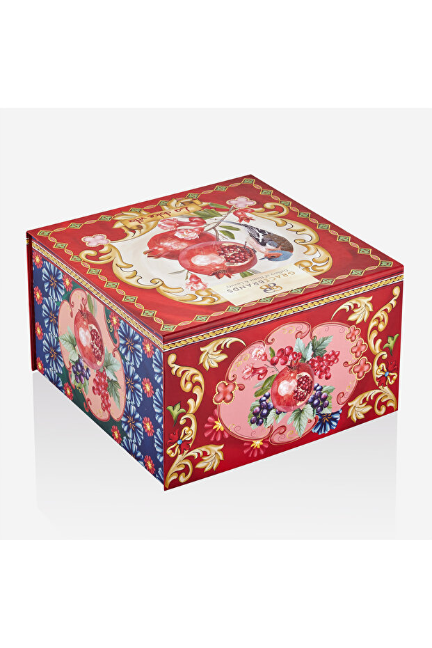 Pomegranate Kırmızı Karton Kutu 30 Cm - 4