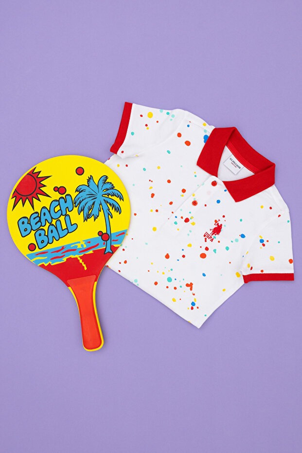 Boy's White T-Shirt 50291996 -Vr013