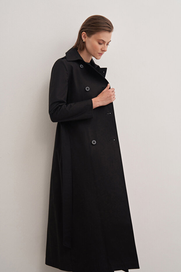 Kuşaklı Trençkot - 3