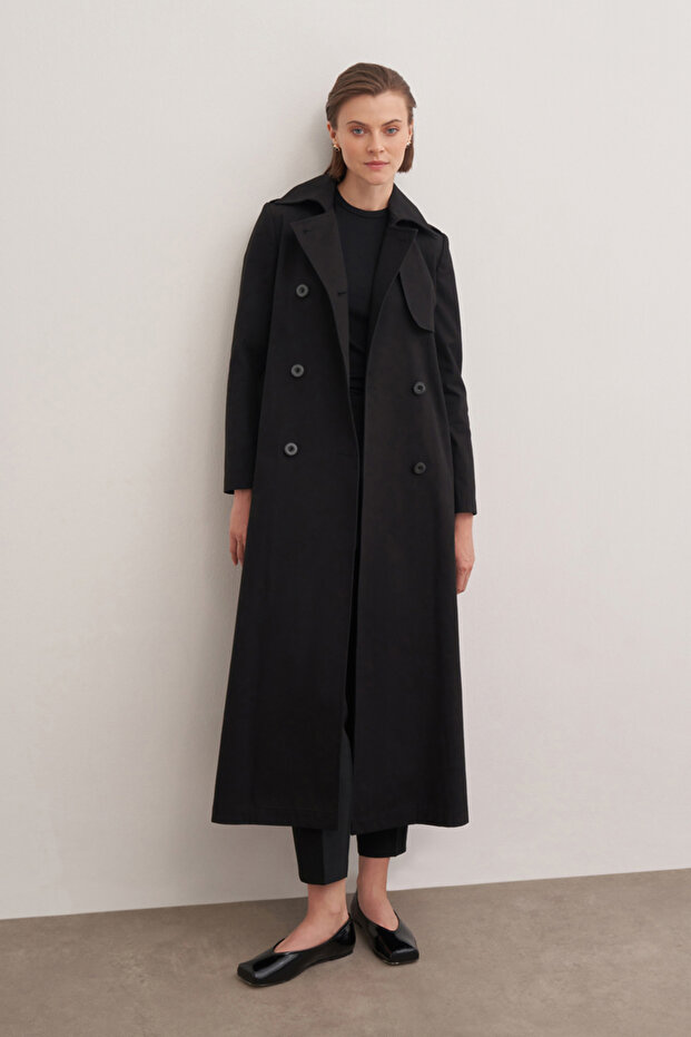 Kuşaklı Trençkot - 7