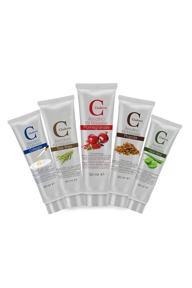 5'li 50ml. (ALOE,TEA TREE,NAR,PROPOLİS,COLLAGEN) Set - 1