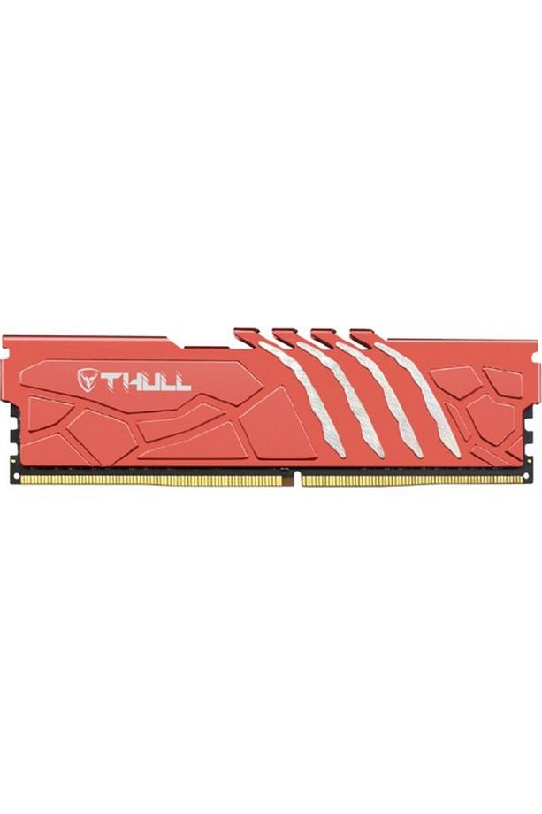 Vortex 8gb 3200mhz Cl16 1.35v Red Heatsınk Ddr4 Ram Thl-pcvtx25600d4-8g-r - 1