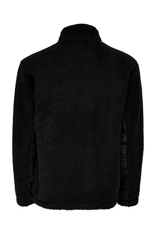 Onsvıllads Sherpa Mıx Jacket Otw Black - 4