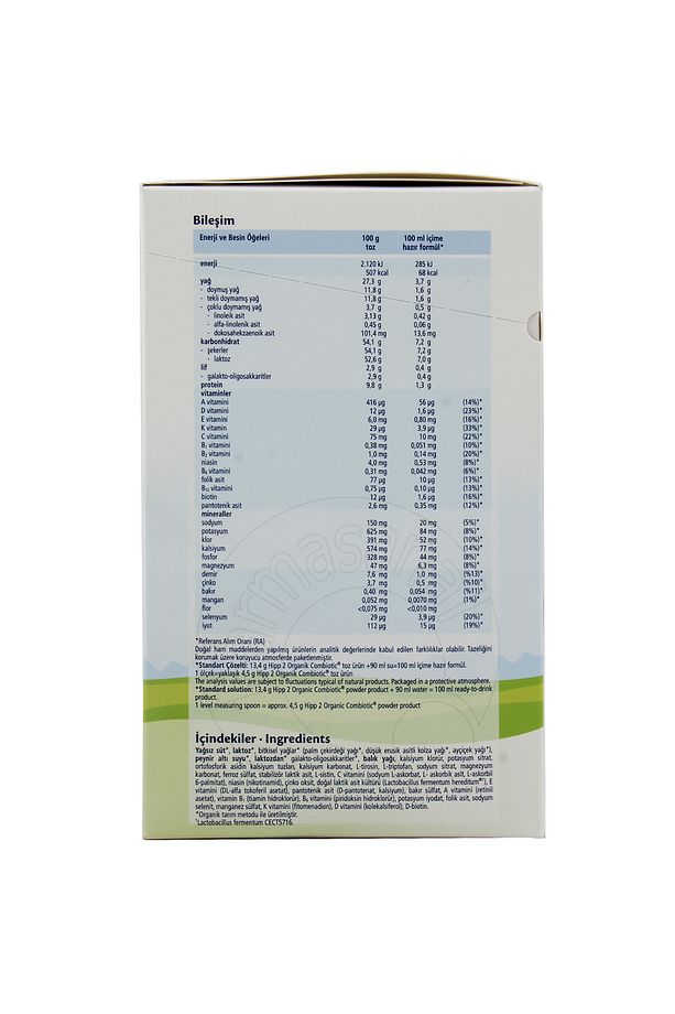 2 Organik Combiotic Devam Sütü 800 gr - 2