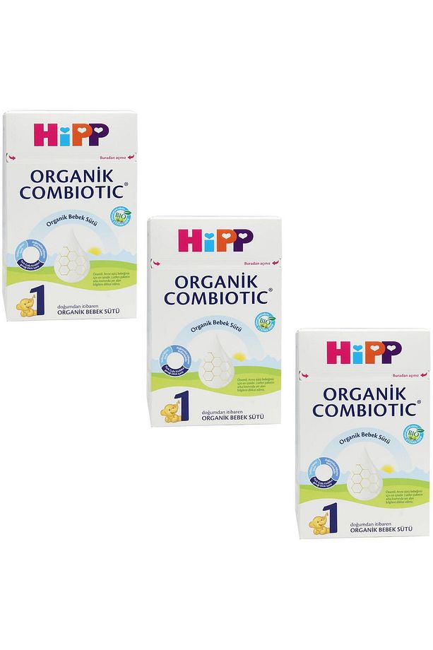 1 Organik Combiotic 800 gr Bebek Sütü 3 ADET - 1