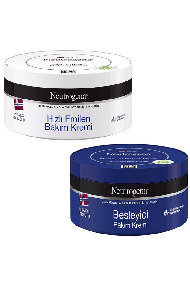 Fast Absorbing Care Cream 300 ml + Nourishing Care Cream 300 ml