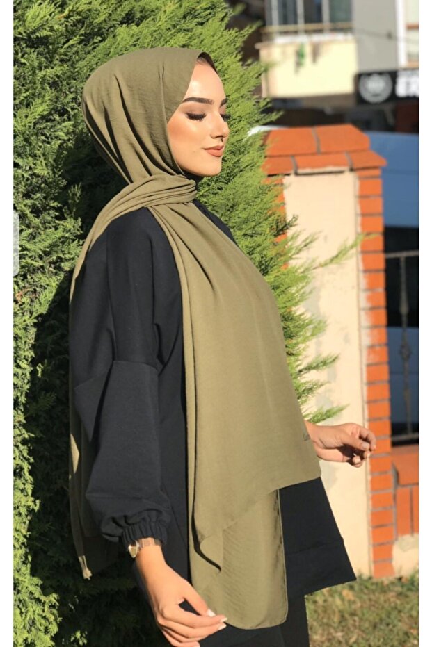 شال الجاز الكاكي للسيدات