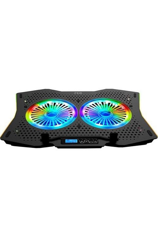 Inc-607 2 Fanlı Rgb Arrax Notebook Soğutucu, Siyah - 2