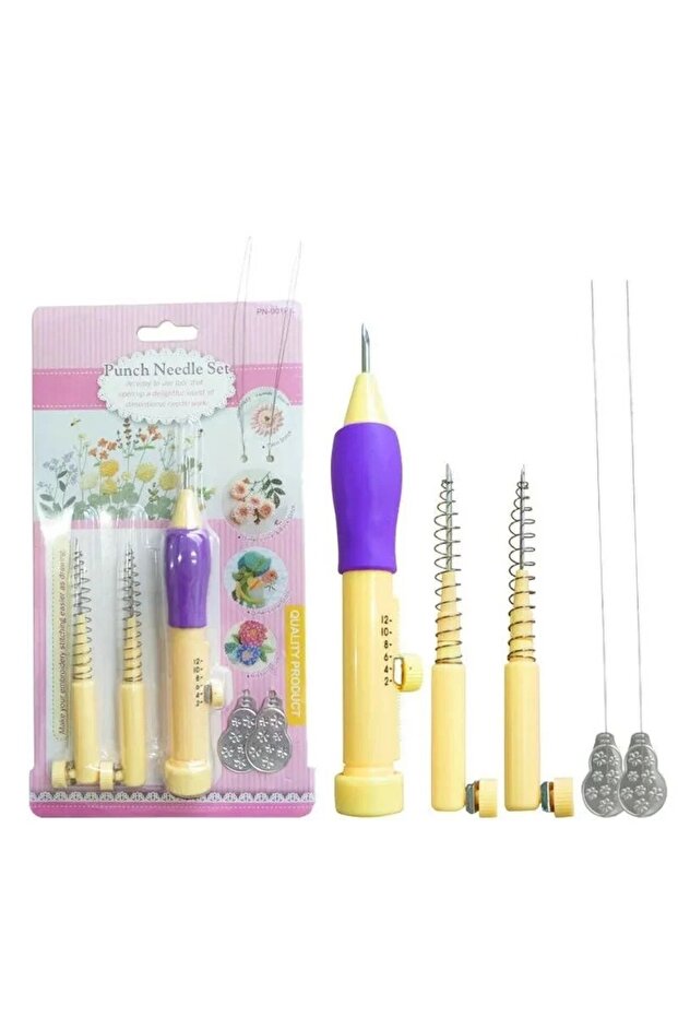 Punch İğnesi Panç Nakış İğnesi Seti Ayarlı - 2