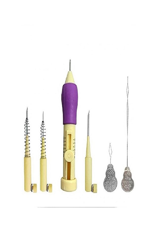 Punch İğnesi Panç Nakış İğnesi Seti Ayarlı - 4