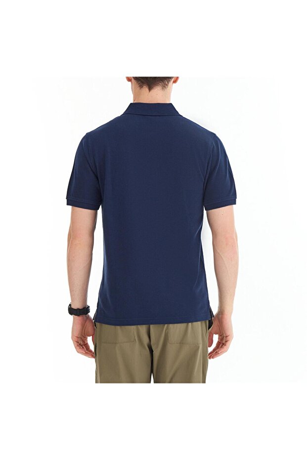 CS0214 M CASCADE RANGE SOLID POLO II Dark Navy - 5