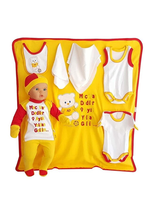 Gs Fan 10 Piece Baby Set with Blanket