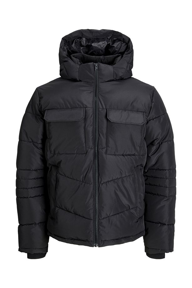 JJBUILD PUFFER JACKET Black - 1