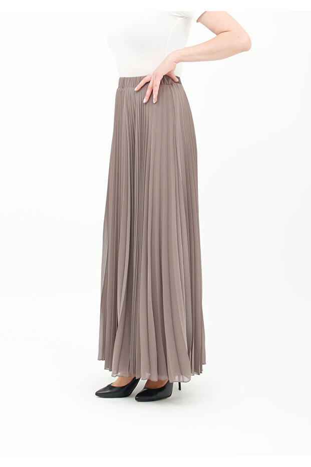 Maxi Length Chiffon Skirt