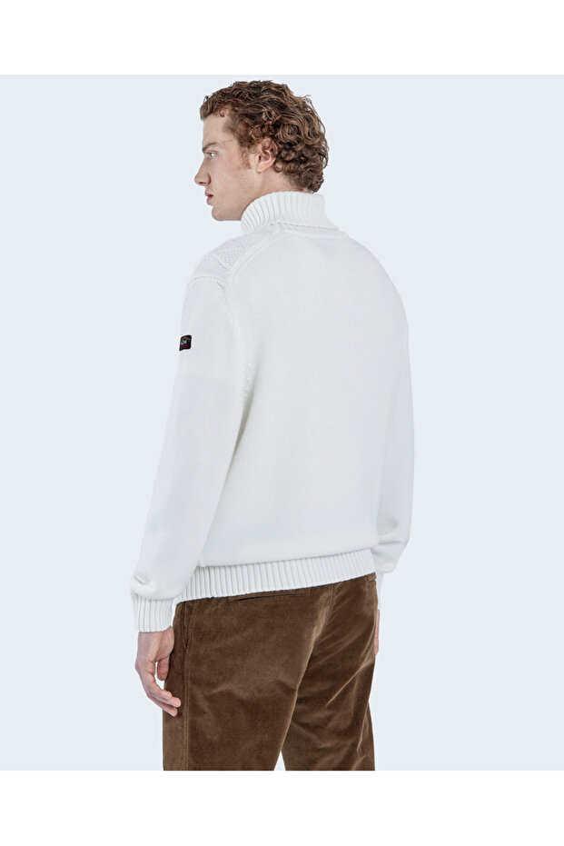 MEN'S WOOLLEN TURTLENECK - 2