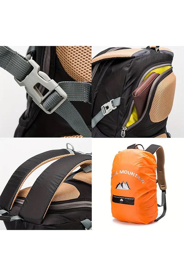 Outdoor Bisiklet ve Yürüyüş Sırt Çantası (30 Litre Kapasiteli) Siyah DSC1782 - 3