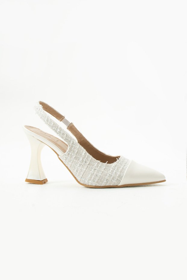 Magnolia Women's Beige Heeled Shoes
