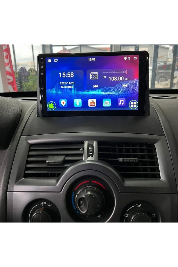 RENAULT MEGANE 2 04-09 ANDROID CARPLAY MULTIMEDYA KAMERA 4-64 - 3