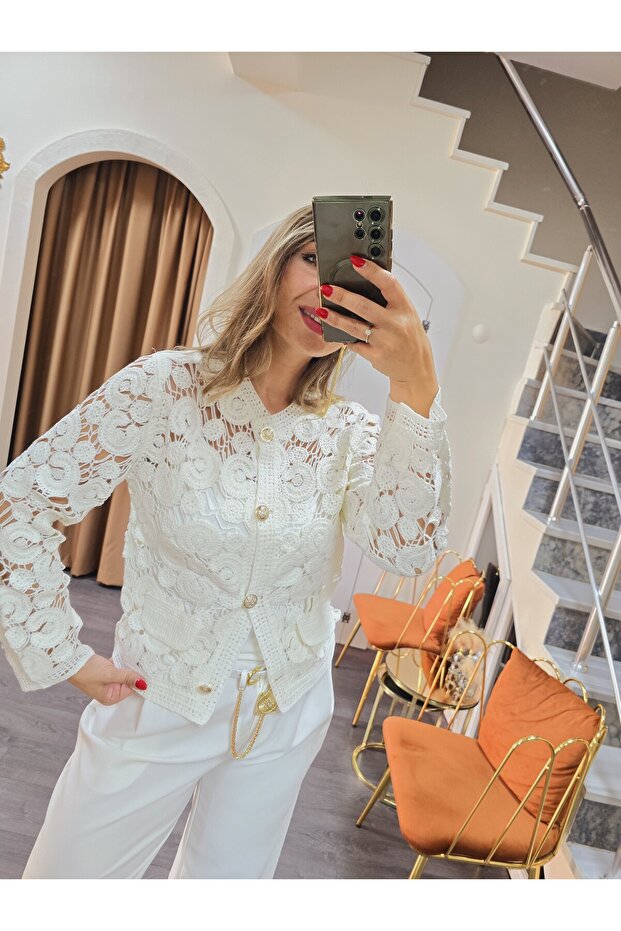 TIĞ ÖRME CEKET - 6