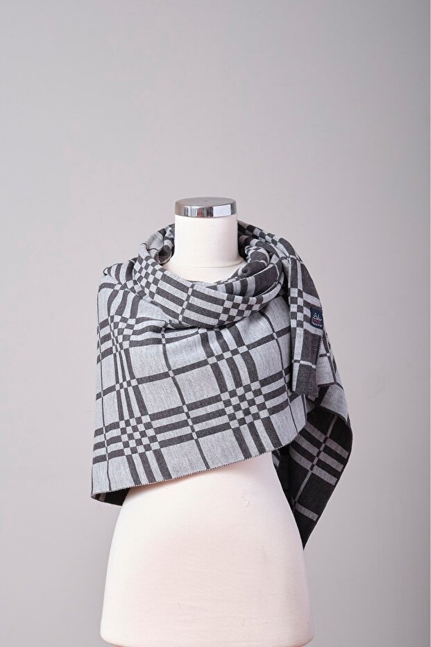 Checkered Shawl - 3