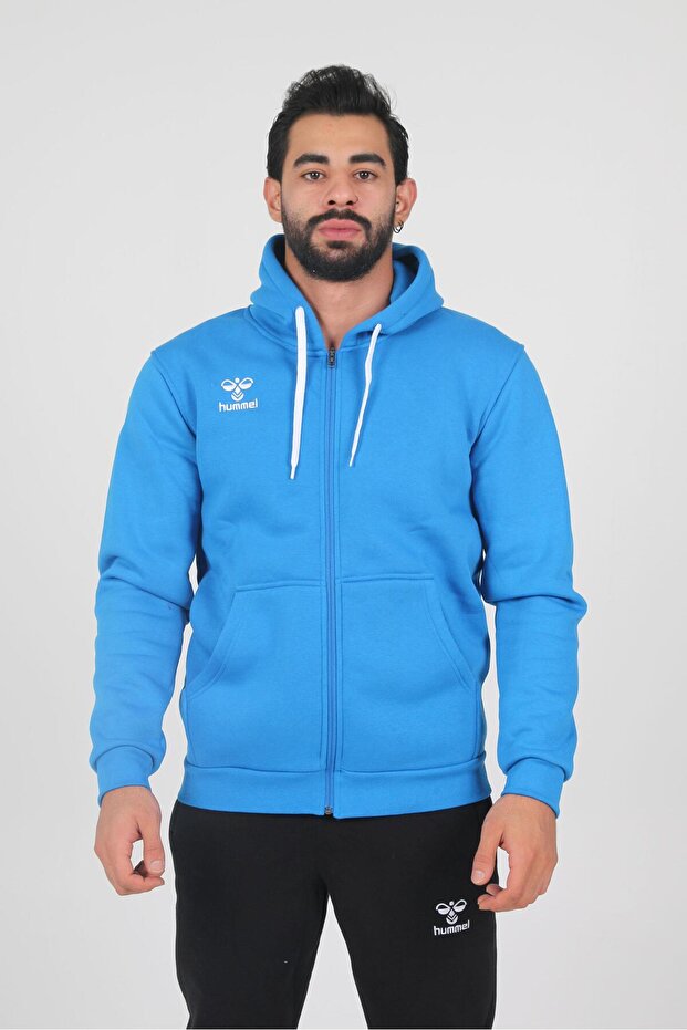 Armin Pamuklu Sweatshirt Mavi - 2