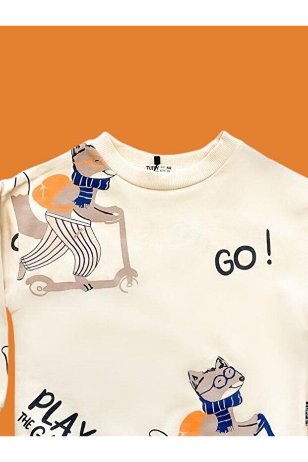 Boy Go! Written Sweatshirt - 4