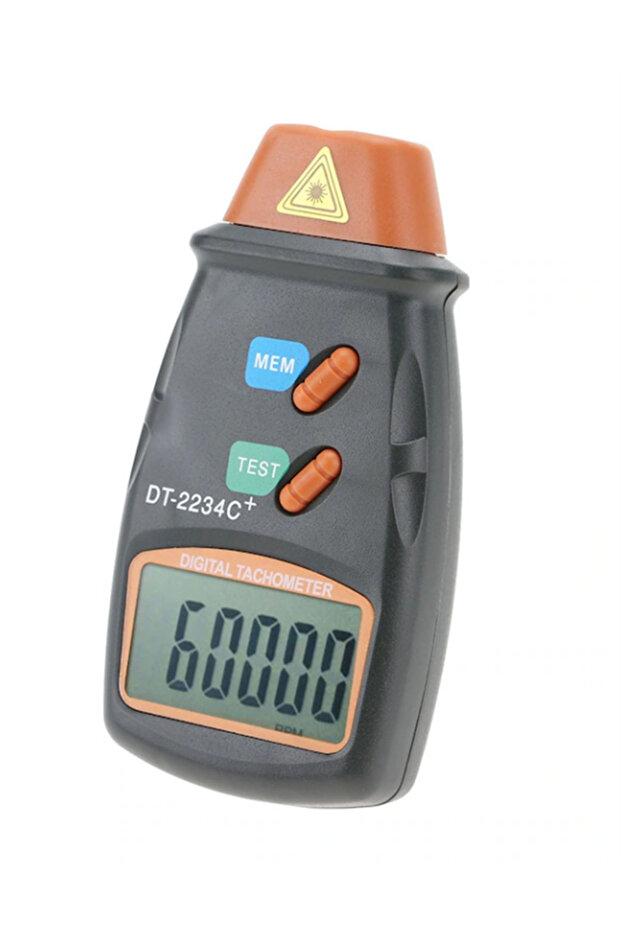 Dt-2234C+ Digital Laser Rpm Tachometer Non-Contact Measurement Instrument - 1